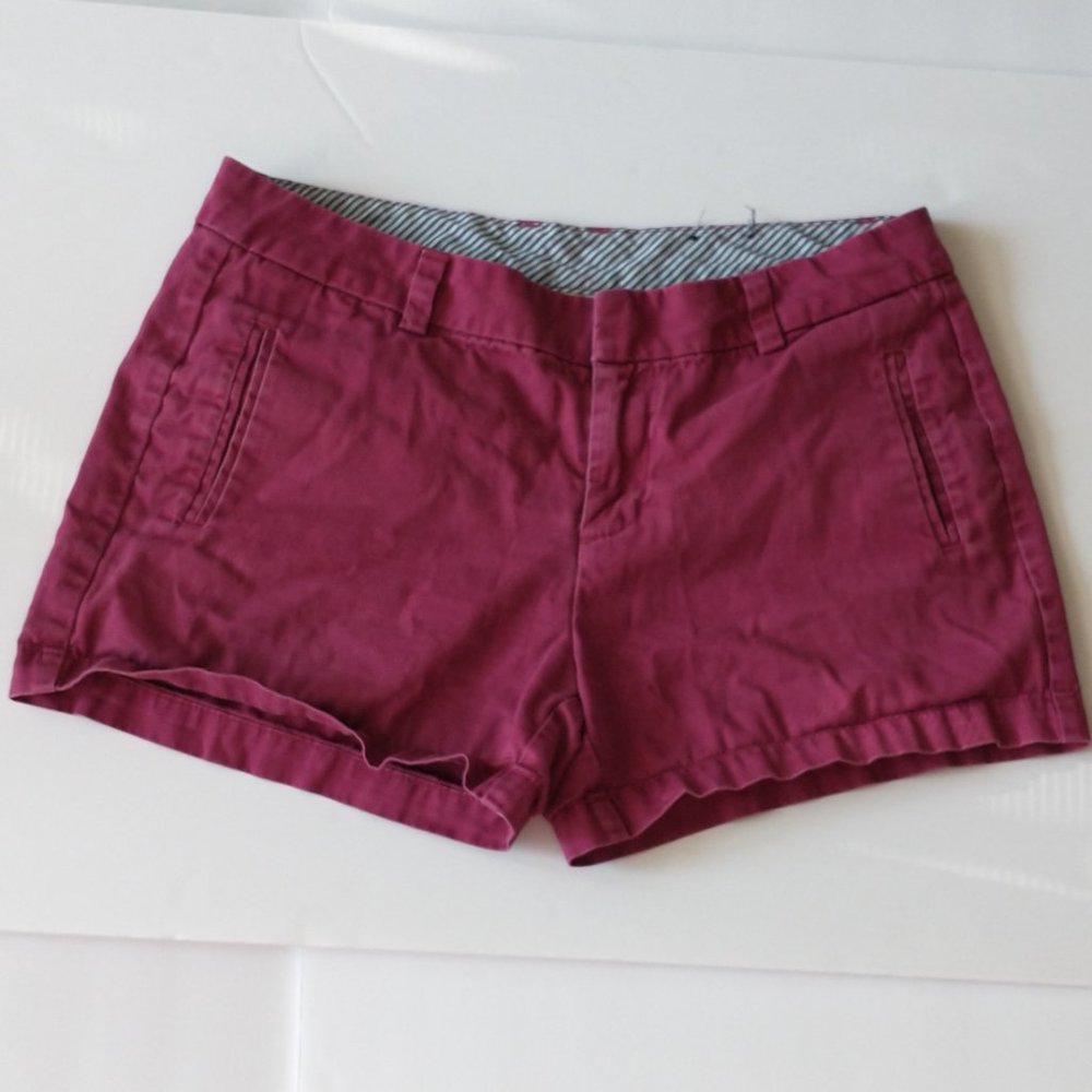 Stylus Chino Shorts cute sz 6  Dark Pink